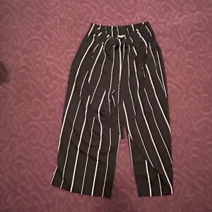 Striped Flowy Pants